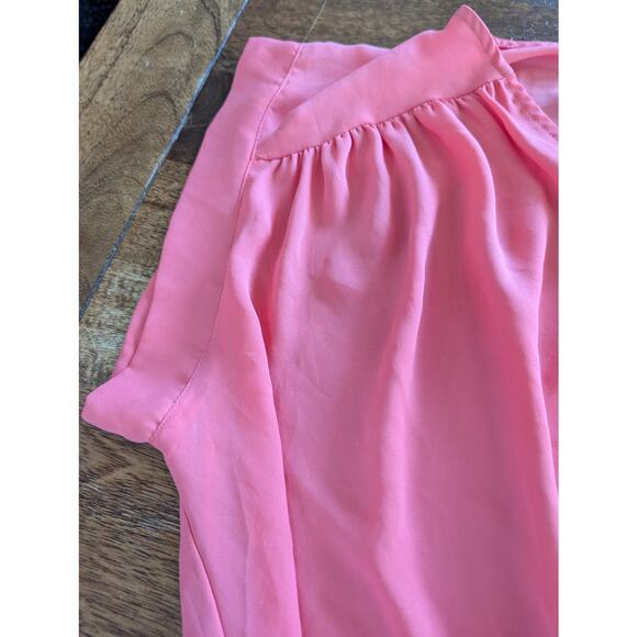 Living Doll Women's size Medium pink Blouse Top Shirt Made in the USA EUC - Picture 3 of 12